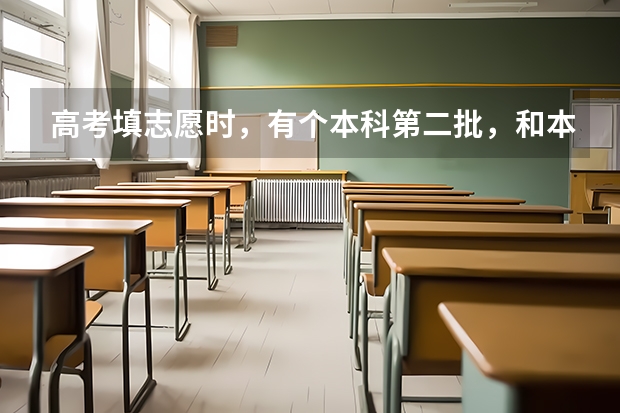 高考填志愿时,有个本科第二批,和本科第二批预科批,同时填了它们的平行志愿A的话,哪个先生效?