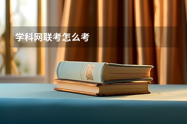学科网联考怎么考