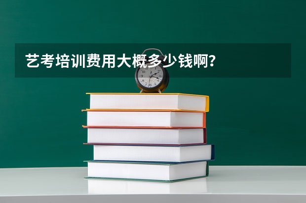 艺考培训费用大概多少钱啊？