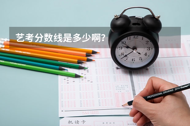 艺考分数线是多少啊？
